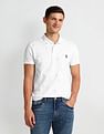 U.S. Polo Assn. Denim Co. Muscle Fit Abstract Polo Shirt