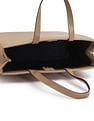 Tommy Hilfiger Logo Khaki Pu Handbags