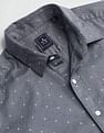 Arrow Sports Slim Fit Geometric Print Shirt