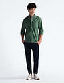 Flying Machine Button Down Collar Oxford Shirt