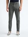 Flying Machine Slash Slim Tapered Fit Solid Chinos