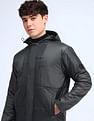 Flying Machine Regular Fit Solid Padded Jacket