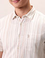 U.S. Polo Assn. Denim Co. Vertical Striped Pure Cotton Shirt