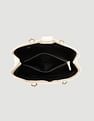 Tommy Hilfiger Solid Beige PU Totes
