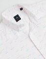 Arrow Sports Abstract Print Slim Shirt