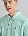 Calvin Klein Jeans Solid Regular Fit Cotton Polo Shirt