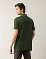 Arrow Sport Textured Pure Cotton Polo Shirt