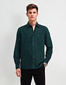 Arrow Sport Lightweight Corduroy Solid Pattern Shirt