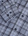 Arrow Sport Grid Tattersall Checks Cotton Shirt