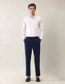 Arrow Textured Manhattan Slim Fit Ceremonial Shirt