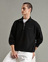 Tommy Hilfiger Embroidered Logo Relaxed Fit Cotton Sweatshirt