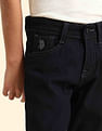 U.S. Polo Assn. Kids Boys Relaxed Fit Black Jeans