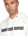 Flying Machine Embossed Logo Hooded Sweatshirt