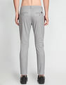 Flying Machine Twill Geometric Print Trousers