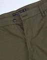 Flying Machine Relaxed Fit Solid Cargo Trousers