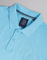 AD by Arvind Embroidered Logo Profound Polo Shirt