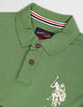 U.S. Polo Assn. Denim Co. Contrast Stripe Pique Polo Shirt