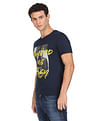 Flying Machine Pure Cotton Graphic Print T-Shirt