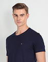 Arrow Sports Crew Neck Solid T-Shirt