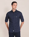U.S. Polo Assn. Solid Cotton Tailored Shirt