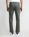 Arrow Sport Mid Rise Slim Fit Trousers