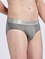 Calvin Klein Underwear Low Rise Solid Grey Briefs