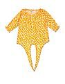 U.S. Polo Assn. Kids Raglan Sleeve Tie Up Hem Top