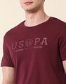 U.S. Polo Assn. Brand Embroidered Gold Cup T-Shirt