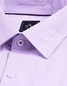 Arrow Manhattan Slim Fit Textured Twill Shirt