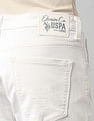 U.S. Polo Assn. Denim Co. Henry Tapered Fit White Ultra Soft Jeans