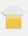 Tommy Hilfiger Kids Boys Colorblock Regular-Fit Cotton Polo T-Shirt