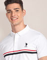 U.S. Polo Assn. Signature Stripe Cotton Polo Shirt
