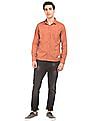 Flying Machine Solid Slim Fit Shirt