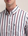 U.S. Polo Assn. Tailored Fit Cotton Striped Shirt