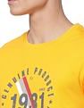 AD by Arvind Crew Neck Graphic Print T-Shirt