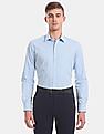Arrow Slim Fit Patterned Stretchable Formal Shirt