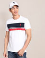 U.S. Polo Assn. Horizontal Stripe Crew Neck T-Shirt