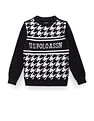 U.S. Polo Assn. Kids Boys Houndstooth Logo Sweater
