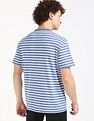 Tommy Hilfiger Logo Striped Regular-Fit Cotton T-Shirt