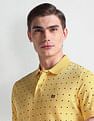 Arrow Sports Geometric Print Regular Polo Shirt