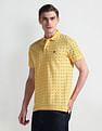 Arrow Sports Geometric Print Regular Polo Shirt