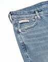 Calvin Klein Jeans Mid-Wash Flared-Fit Mid Rise Jeans