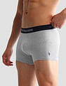 USPA Innerwear Anti Microbial Solid OET13 Trunks - Pack Of 3