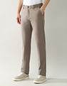 Arrow Newyork Mid Rise Knitted Autoflex Trousers