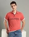Tommy Hilfiger Embroidered Logo Regular-Fit Cotton Polo T-Shirt