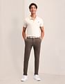 U.S. Polo Assn. Austin Slim Fit Solid Trousers