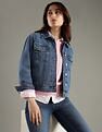 Tommy Hilfiger Regular Fit Cotton Spread Collar Denim Jacket