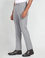 Arrow Newyork Tartan Check Dobby Trousers