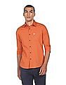 U.S. Polo Assn. Patch Pocket Solid Casual Shirt