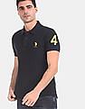 U.S. Polo Assn. Appliqued Pique Polo Shirt